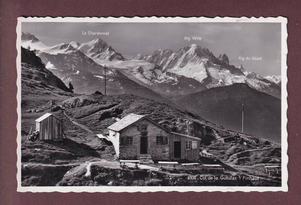 Col de LA GUEULAZ sur Finhaut - Chardonnet