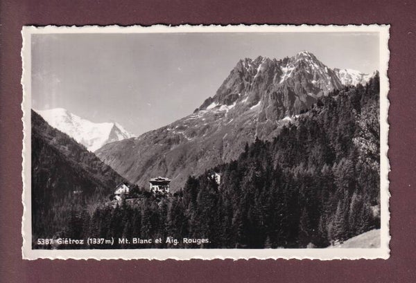 GIETROZ - Mont-Blanc - Aiguilles Rouges