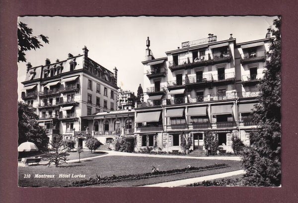 MONTREUX - Hôtel Lorius // pli d'angle //