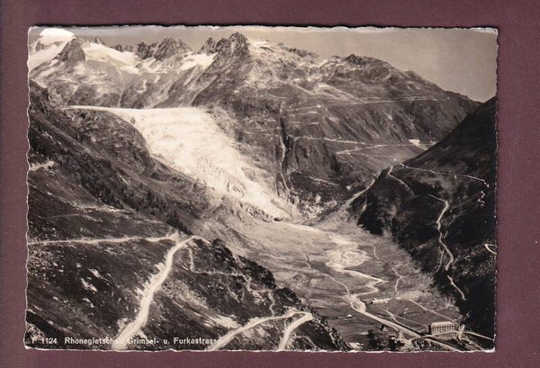 RHONEGLETSCHER - Grimsel- und Furkastrasse