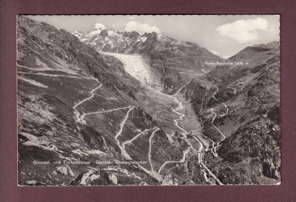 RHONEGLETSCHER - Grimsel- und Furkastrasse