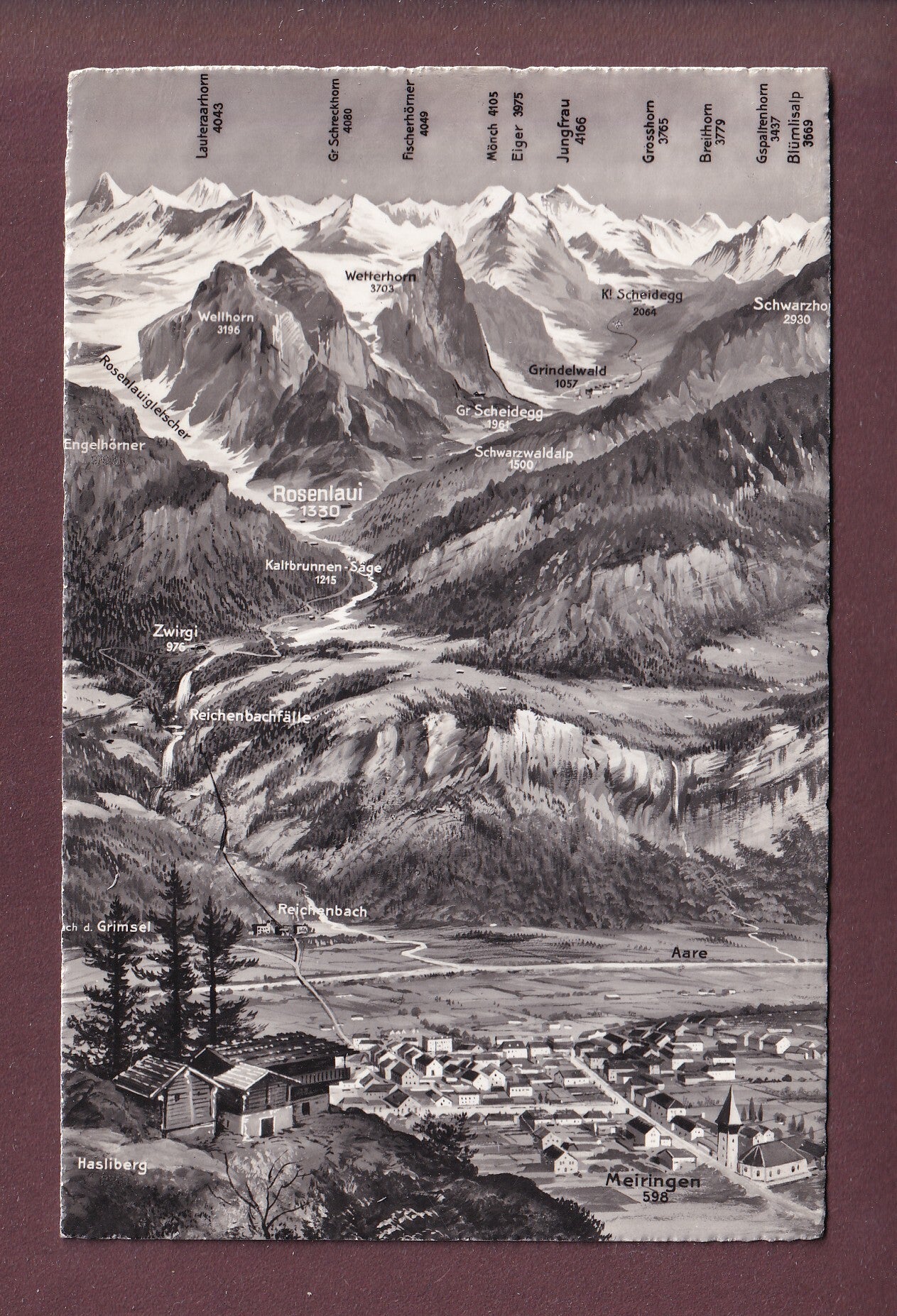 MEIRINGEN und Umgebung