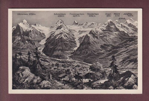 GRINDELWALD und Umgebung - 1928