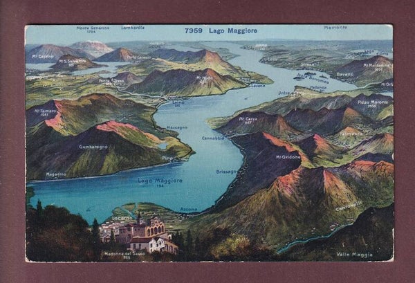 LOCARNO e dintorni - 1925