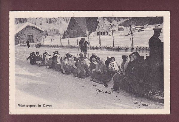 Wintersport in DAVOS - 1919