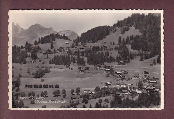 CHESIERES - Chemin des Ecovets - 1948