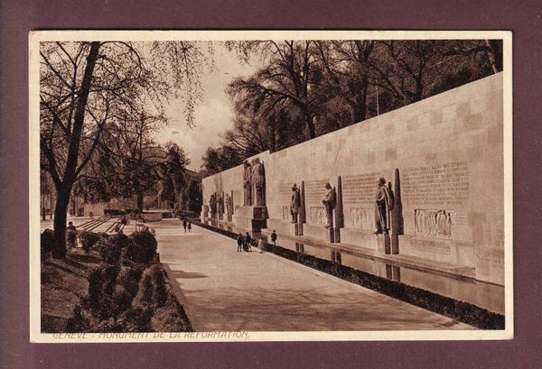 GENEVE - Monument de la Réformation - 1936
