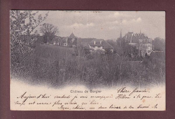 Château de GORGIER - 1904