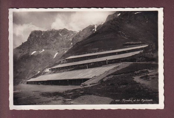 RIONDAZ et Les Martinets - 1933 Feldpost