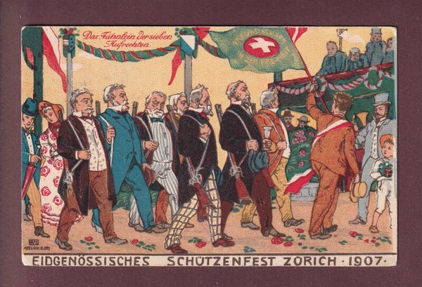 ZÜRICH - Schützenfest 1907