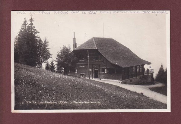 LES PLEIADES - Chalet-Restaurant - 1926