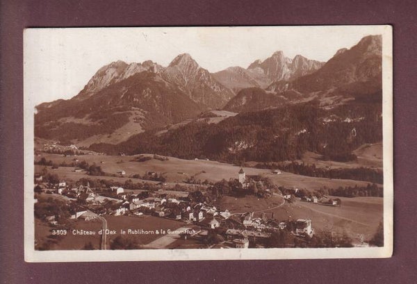 CHÂTEAU D'OEX - Rublihorn - Gummfluh