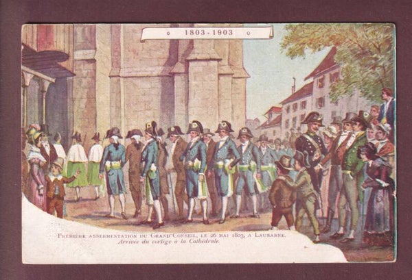 VAUD - Centenaire 1903