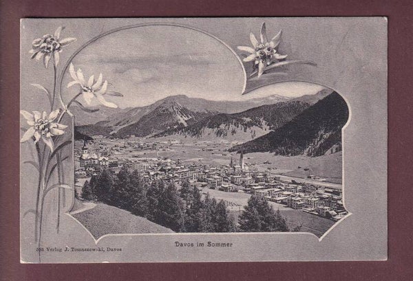 DAVOS im Sommer - 1906