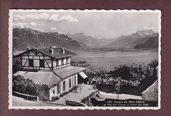 Station du MONT-PELERIN - 1960