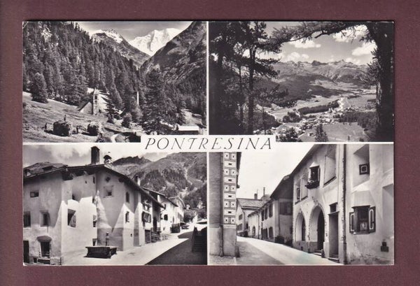 PONTRESINA - 4 Bilder - 1963