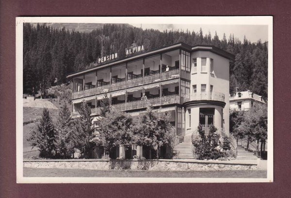 DAVOS - Pension Alpina - 1941
