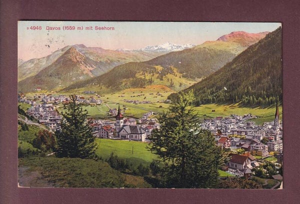 DAVOS - Seehorn - 1917
