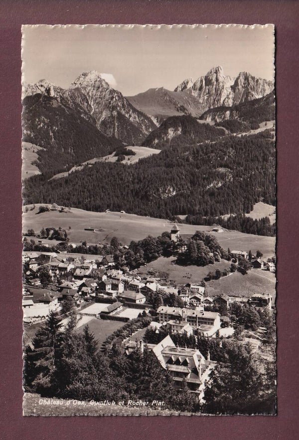 CHÂTEAU D'OEX - 1938 Feldpost