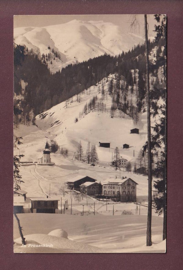 Davos - FRAUENKIRCH - 1929
