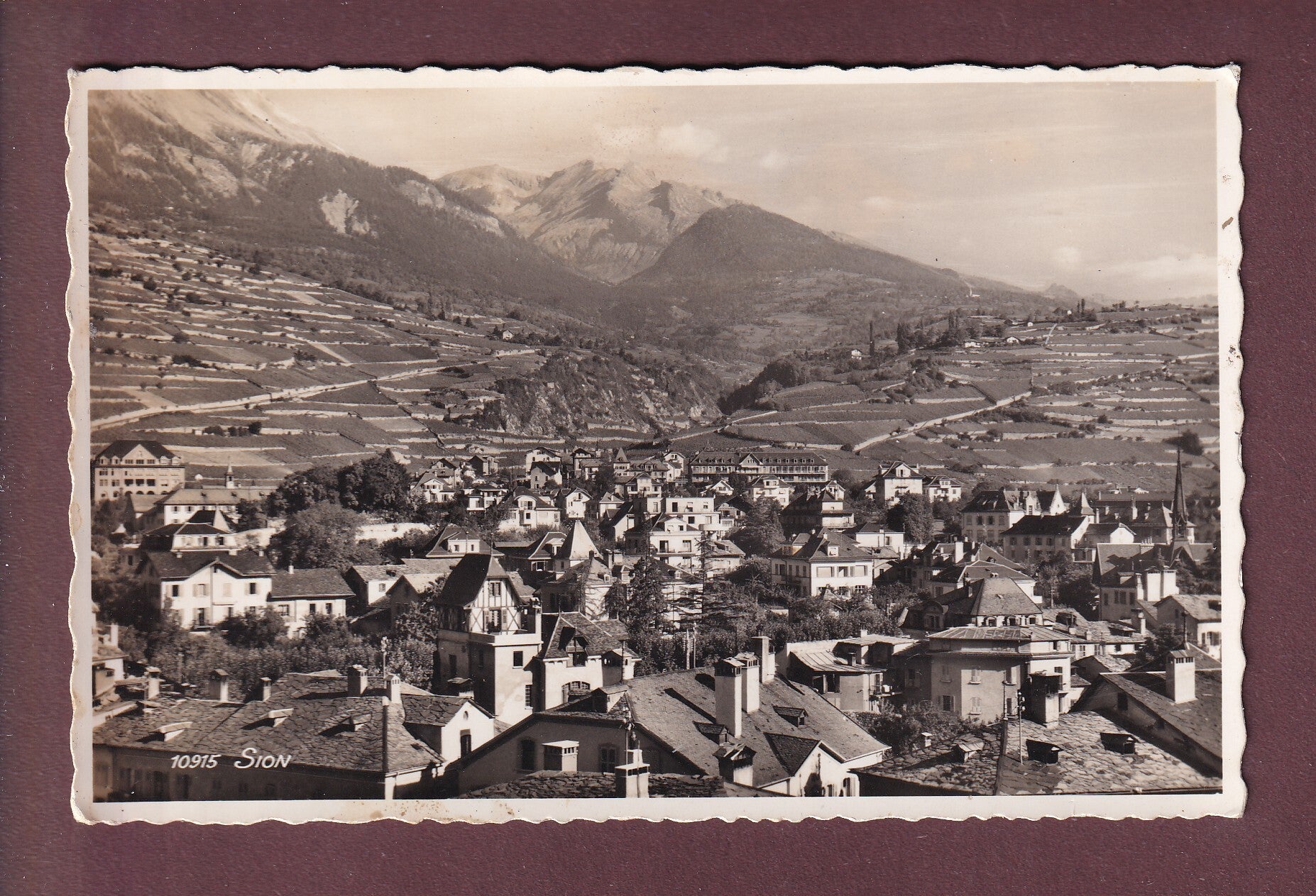 SION - Vue partielle