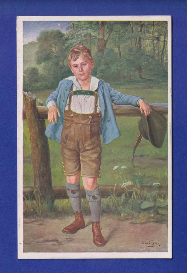ENFANT - Un beau gosse // pli d'angle //