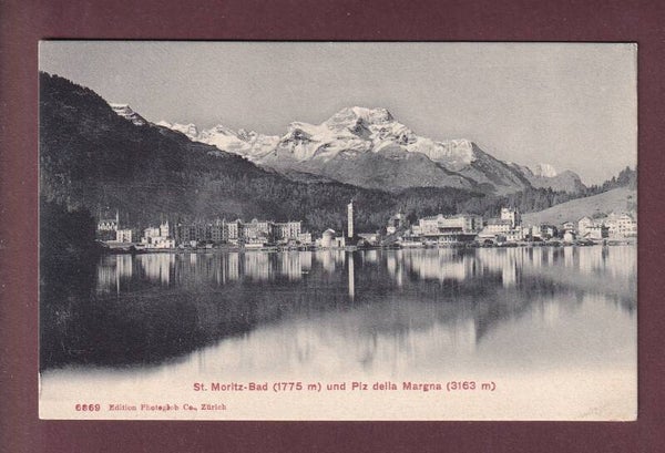 ST. MORITZ-BAD - Piz della Margna
