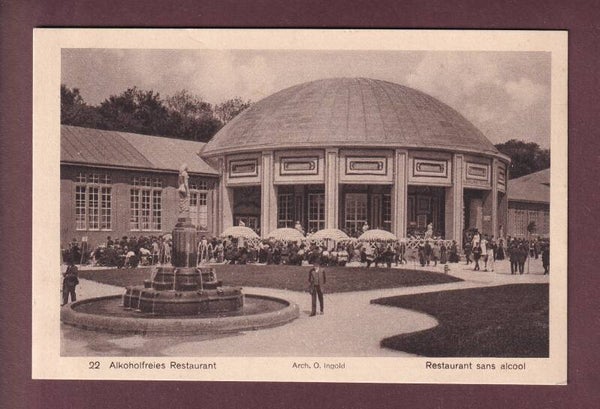 BERN - Landesaustellung 1914 - Alkoholfreies Restaurant