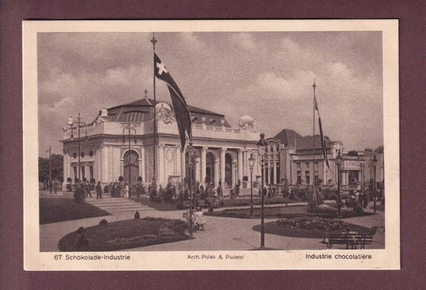 BERN - Landesaustellung 1914 - Shokolade-Industrie