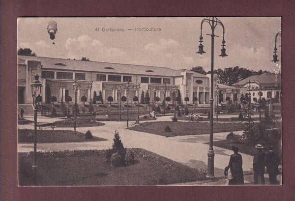 BERN - Landesaustellung 1914 - Gartenbau