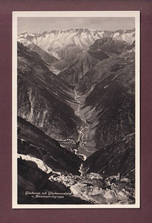 GÖSCHENEN - Tal und Dammastockgruppe