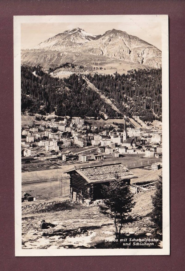 DAVOS - Schatzalpbahn - Schiahorn