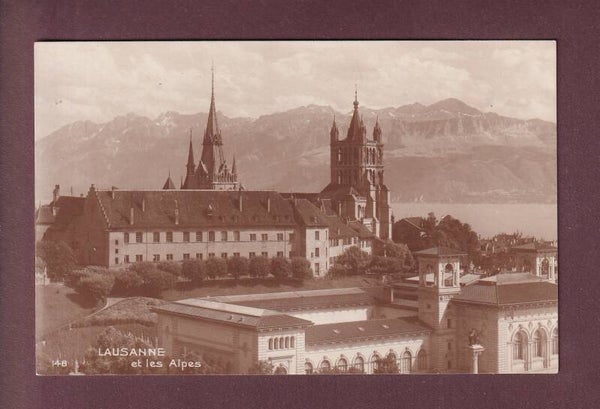 LAUSANNE et les Alpes