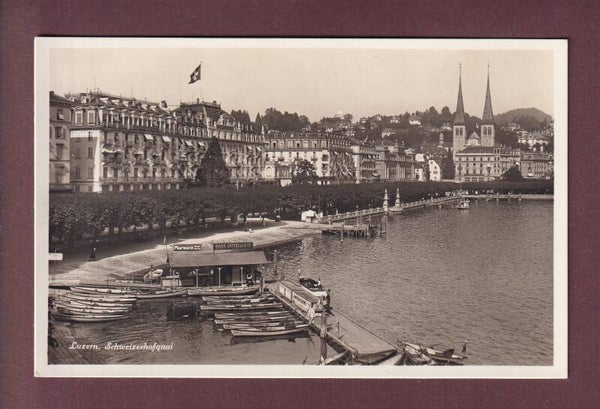 LUZERN - Schweizerhofquai - Hofkirche