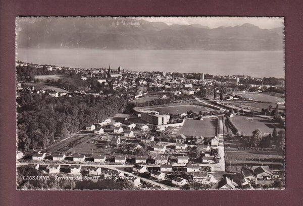 LAUSANNE - Terrains de Sport - Vue aérienne