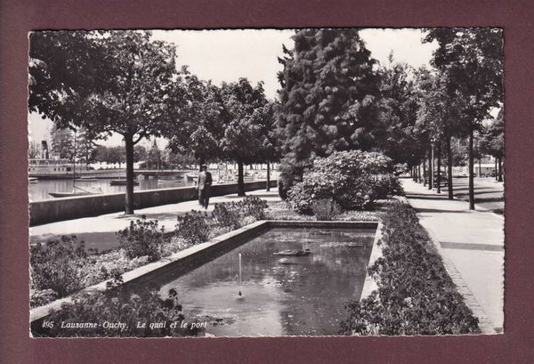 LAUSANNE - Ouchy - Quai