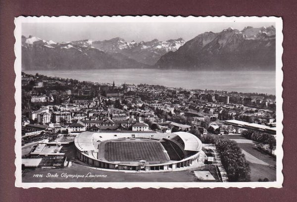 LAUSANNE - Stade Olympique - Vue aérienne