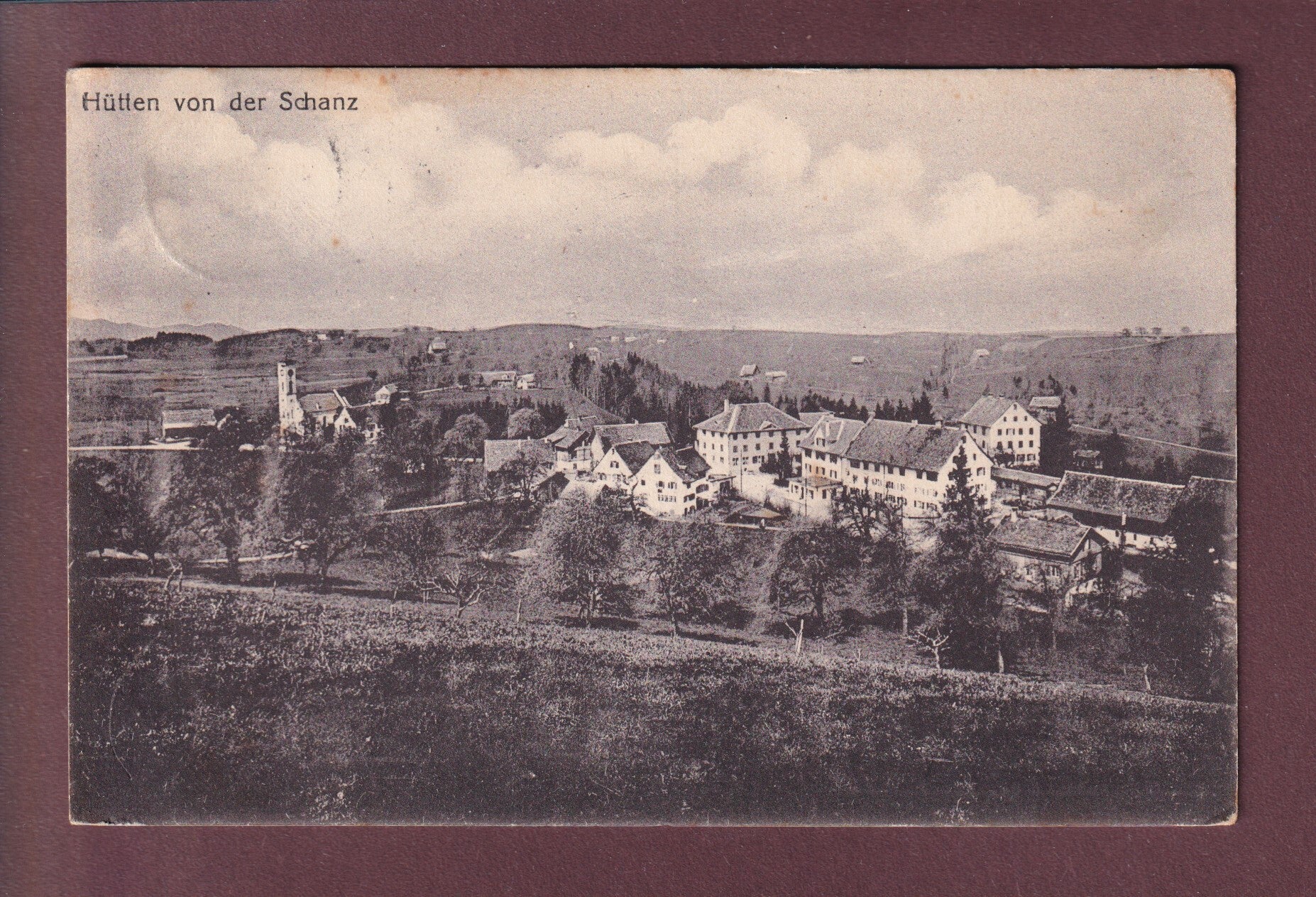 HÜTTEN von der Schanz - 1921