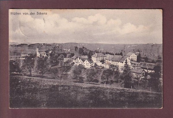 HÜTTEN von der Schanz - 1921