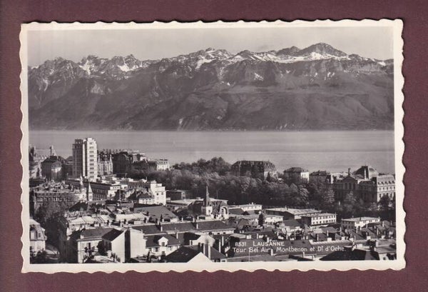 LAUSANNE - Tour Bel-Air et Montbenon