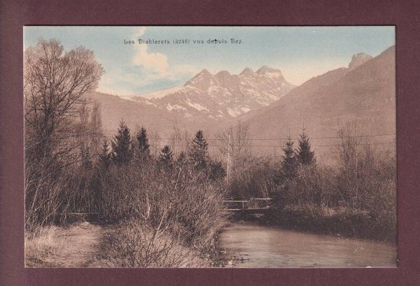 LES DIABLERETS depuis Bex