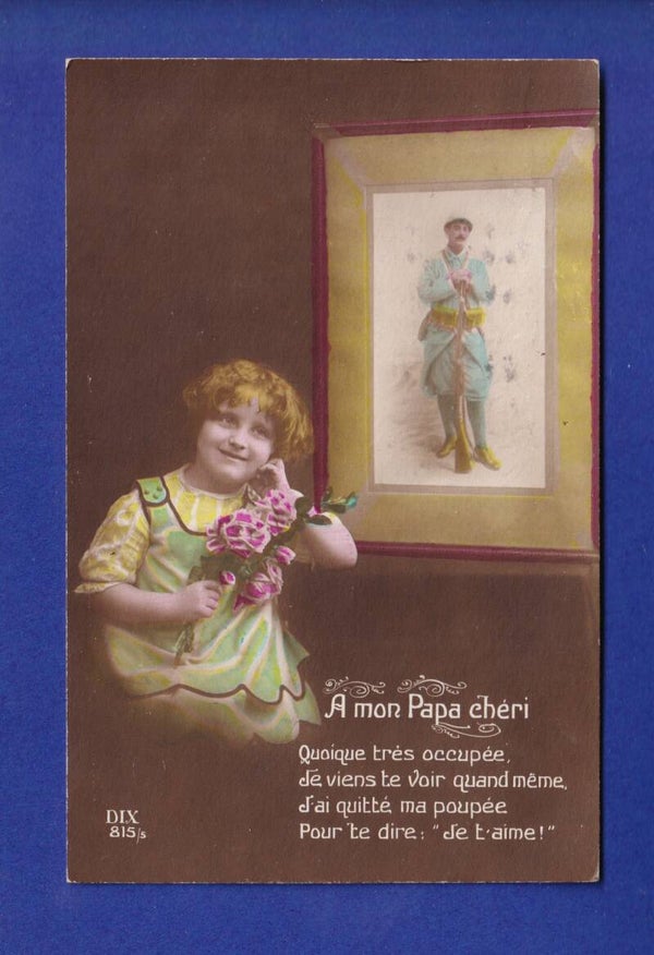 ENFANT - A mon papa chérie (militaire)