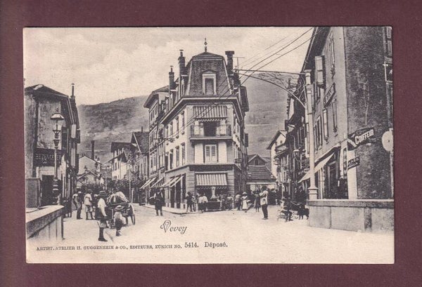 Une rue de VEVEY