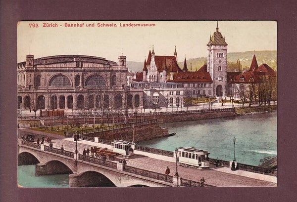 ZÜRICH - Bahnhof - Tram