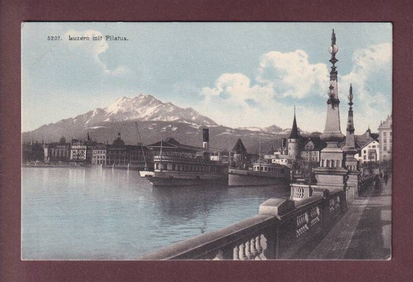 LUZERN - Schiff - Pilatus