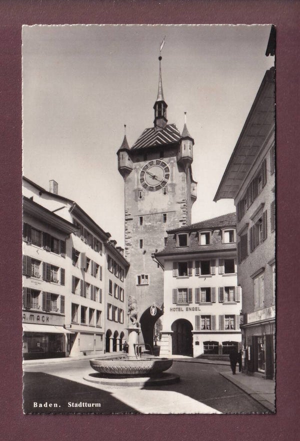 BADEN - Stadtturm - Hotel Engel