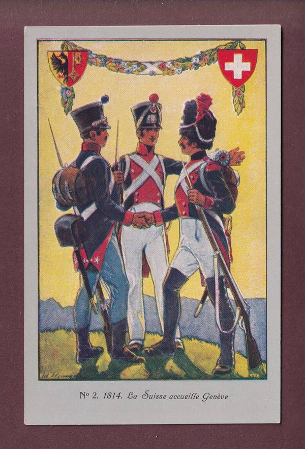 La Suisse accueille GENEVE Centenaire 1814-1914