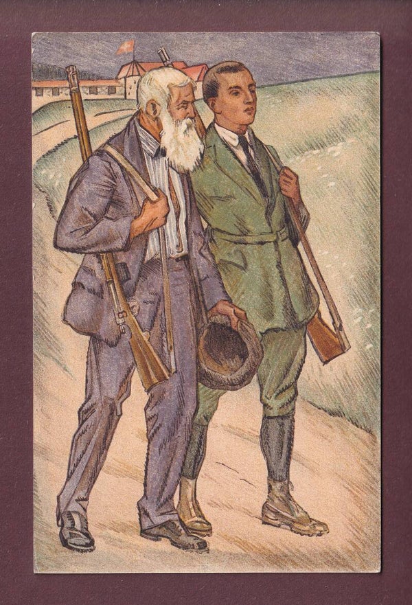 Société des CARABINIERS - Centenaire 1924