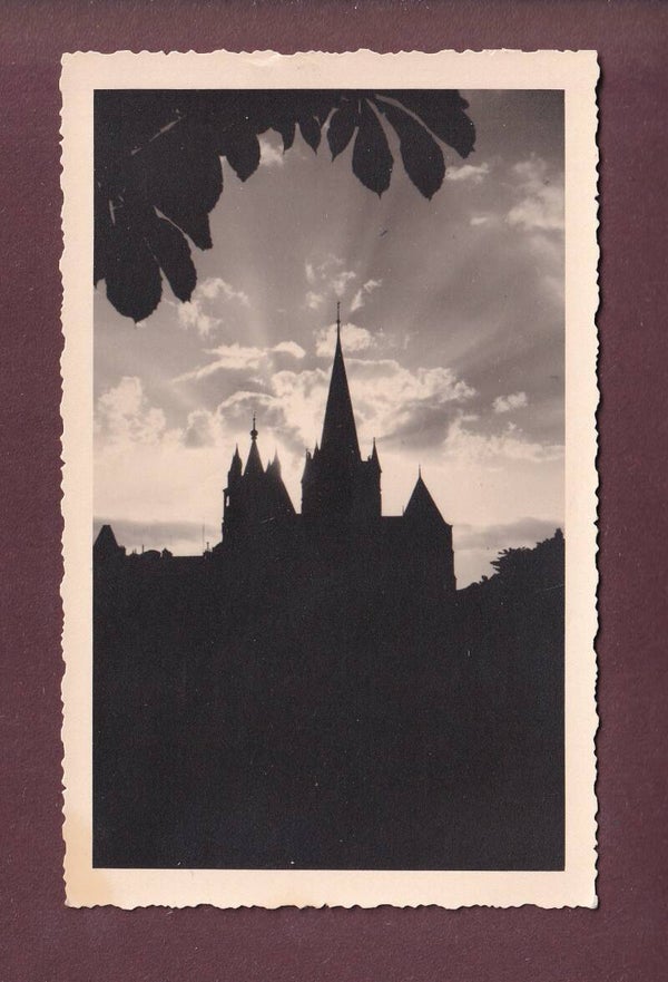Photo - LAUSANNE - Cathédrale à contre-jour