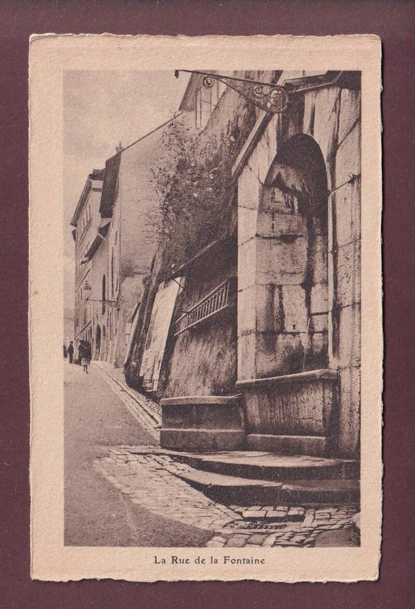 GENEVE - La Rue de la Fontaine